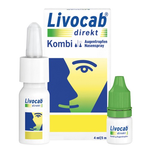 LIVOCAB direkt Kombi 4 ml Augentr.+5 ml Nasenspray