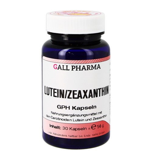 LUTEIN ZEAXANTHIN GPH Kapseln