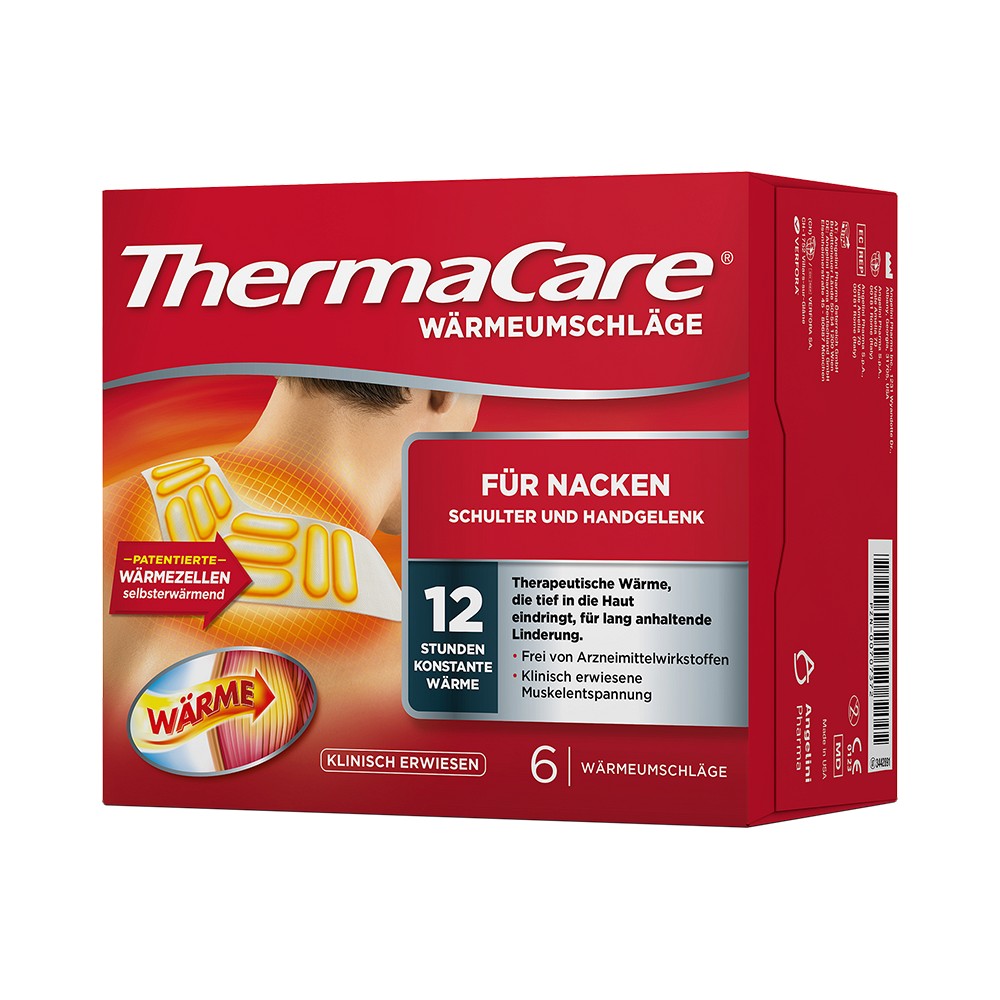 THERMACARE Nacken/Schulter Auflagen z.Schmerzlind.
