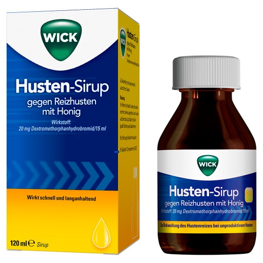 WICK Husten-Sirup gegen Reizhusten mit Honig