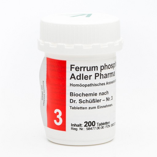 BIOCHEMIE Adler 3 Ferrum phosphoricum D 12 Tabl.