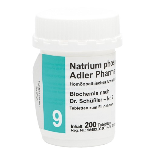 BIOCHEMIE Adler 9 Natrium phosphoricum D 6 Tabl.