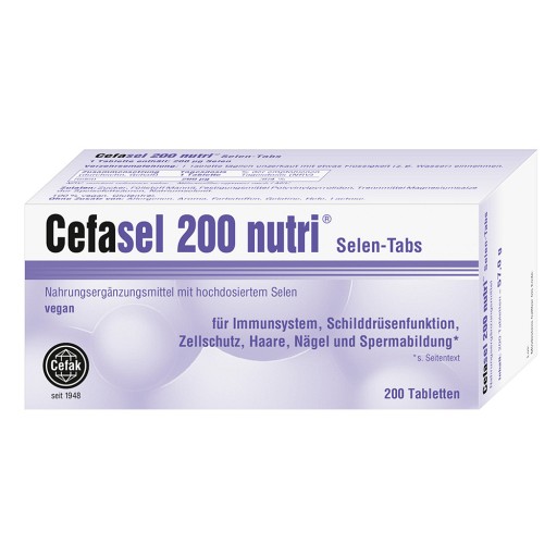 CEFASEL 200 nutri Selen-Tabs