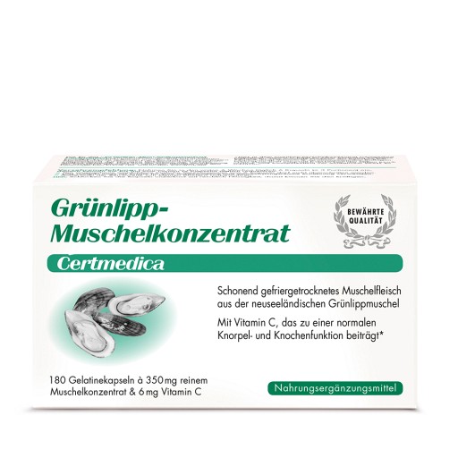 GRÜNLIPPMUSCHEL KONZENTRAT Kapseln