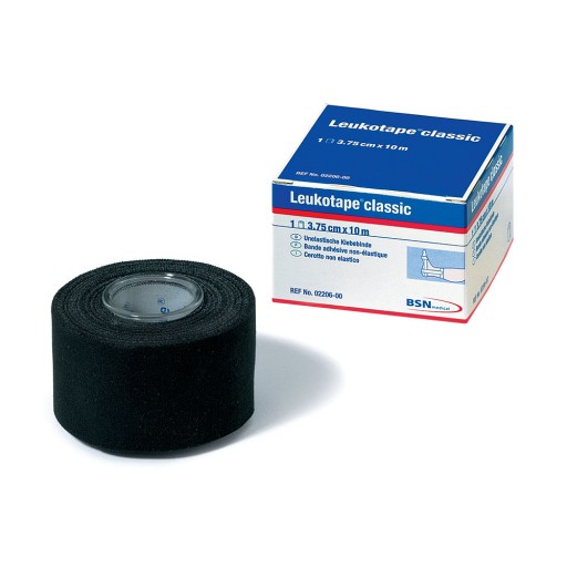 LEUKOTAPE Classic 3,75 cmx10 m schwarz