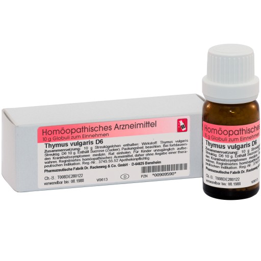 THYMUS VULGARIS D 6 Globuli - 10g