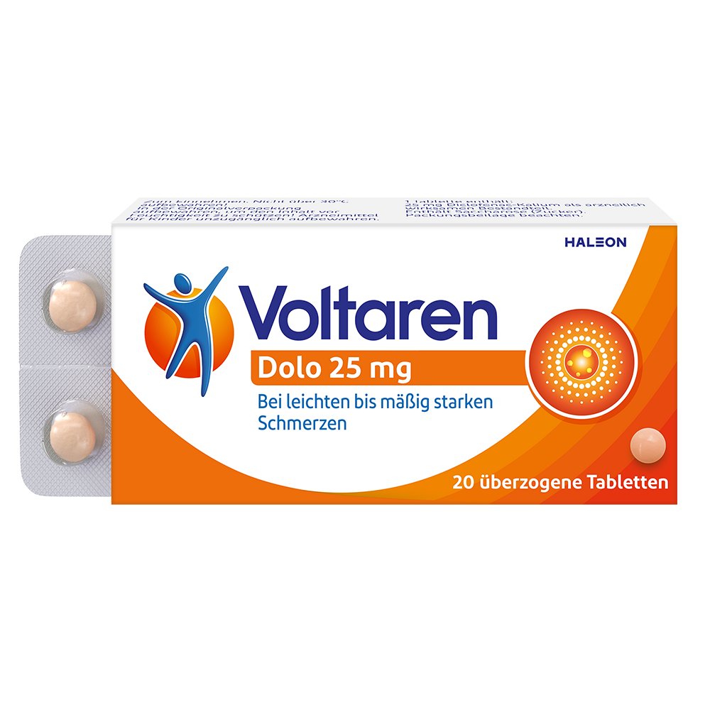 VOLTAREN Dolo 25 mg überzogene Tabletten