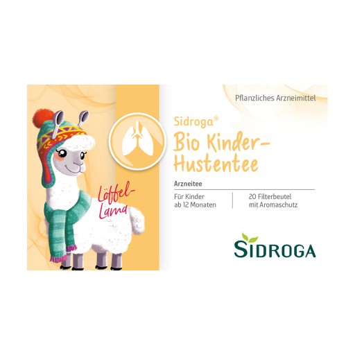 SIDROGA Bio Kinder-Hustentee Filterbeutel - 20X1.5g - Kindertees