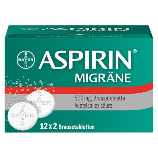 ASPIRIN MIGRÄNE 500 mg Brausetabletten