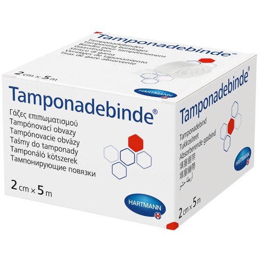 TAMPONADEBINDE 2 cmx5 m steril Hartmann - 1St