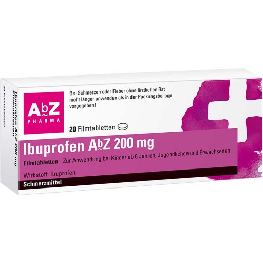 IBUPROFEN AbZ 200 mg Filmtabletten