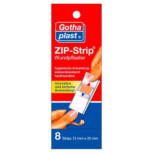 ZIP-STRIP wasserabweisend 25x72 mm - 8St
