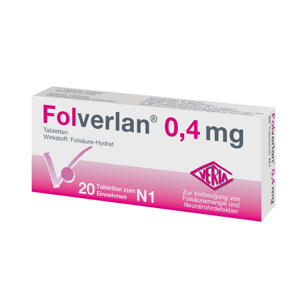 FOLVERLAN 0,4 mg Tabletten