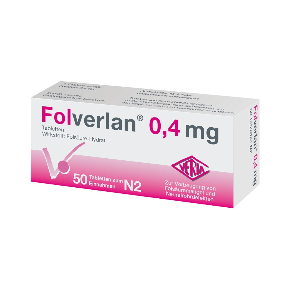 FOLVERLAN 0,4 mg Tabletten