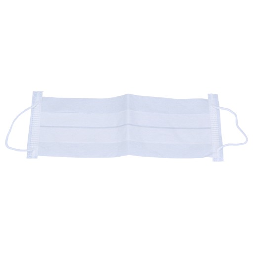 MUNDSCHUTZ PAPIERVLIES m.Gummiband weiß