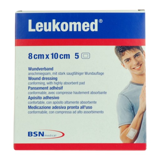 LEUKOMED sterile Pflaster 8x10 cm - 5St