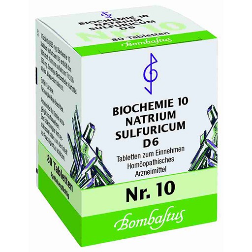 BIOCHEMIE 10 Natrium sulfuricum D 6 Tabletten