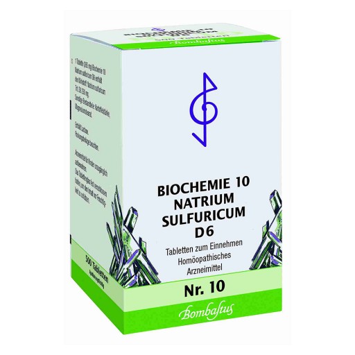 BIOCHEMIE 10 Natrium sulfuricum D 6 Tabletten