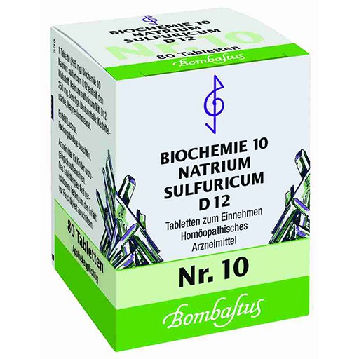 BIOCHEMIE 10 Natrium sulfuricum D 12 Tabletten