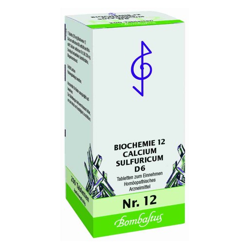 BIOCHEMIE 12 Calcium sulfuricum D 6 Tabletten