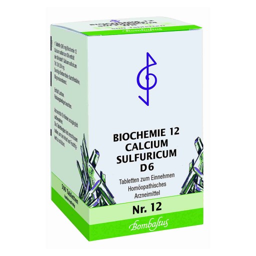 BIOCHEMIE 12 Calcium sulfuricum D 6 Tabletten