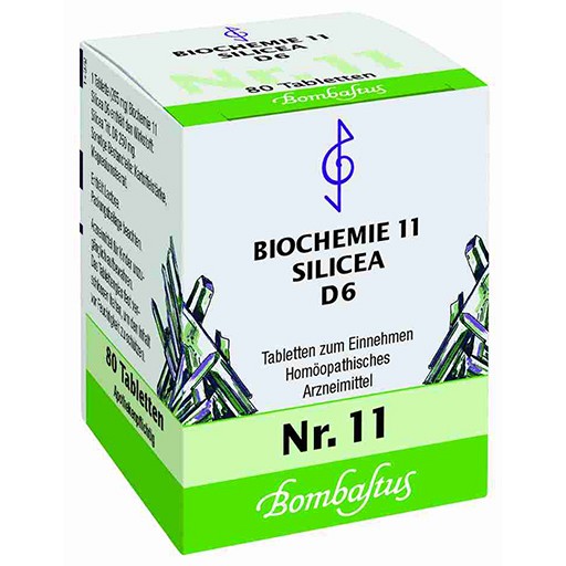 BIOCHEMIE 11 Silicea D 6 Tabletten