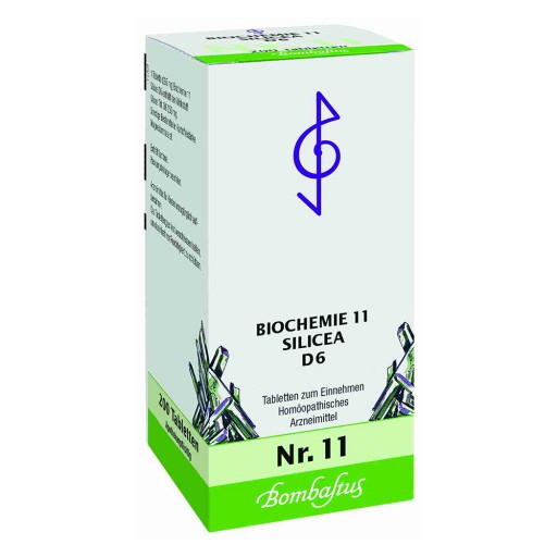 BIOCHEMIE 11 Silicea D 6 Tabletten