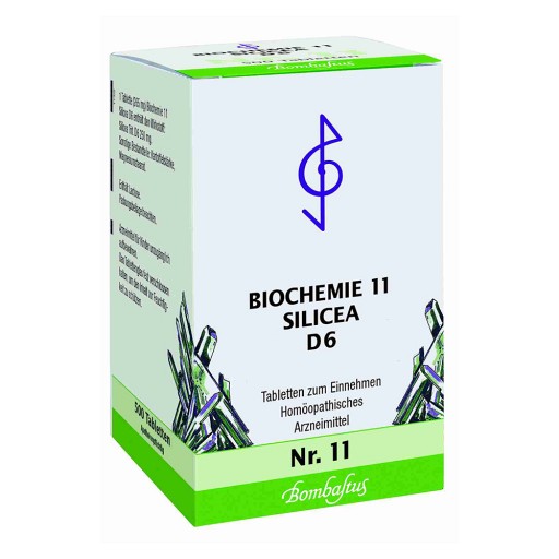 BIOCHEMIE 11 Silicea D 6 Tabletten