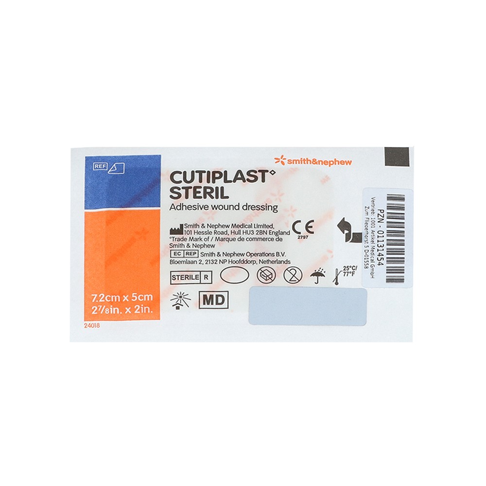 CUTIPLAST steril Wundverband 5x7,2 cm