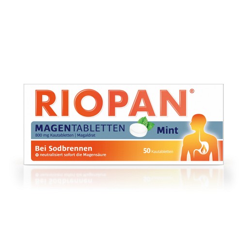 RIOPAN Magen Tabletten Mint 800 mg Kautabletten