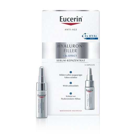 EUCERIN Anti-Age Hyaluron-Filler Serum-Konz.Amp.