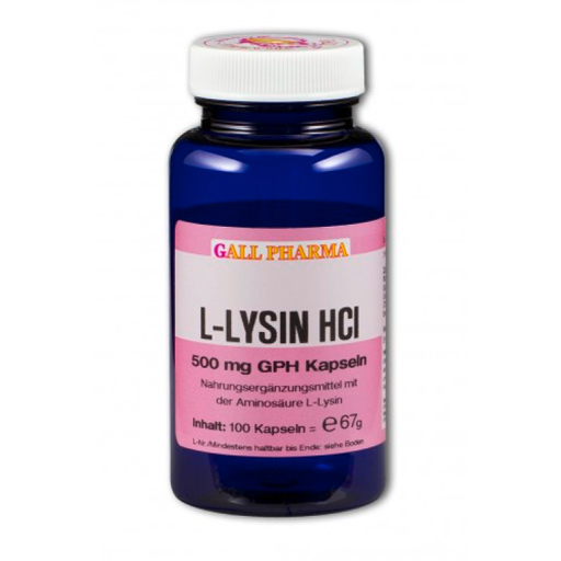 L-LYSIN 500 mg Kapseln