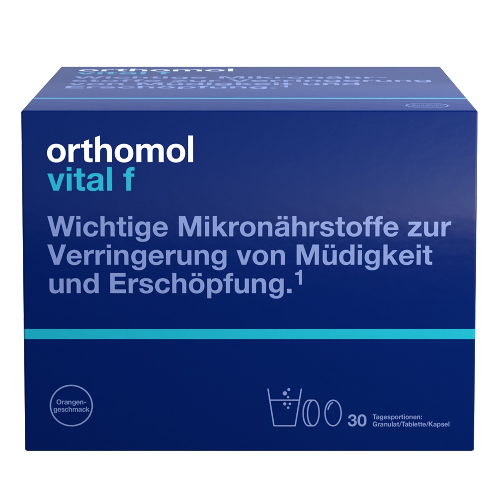 ORTHOMOL Vital F Granulat/Kap./Tabl.Kombip.30 Tage