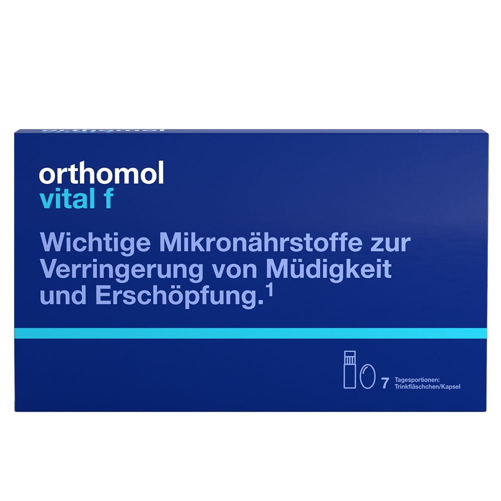 ORTHOMOL Vital F Trinkfläschchen/Kaps.Kombipack.