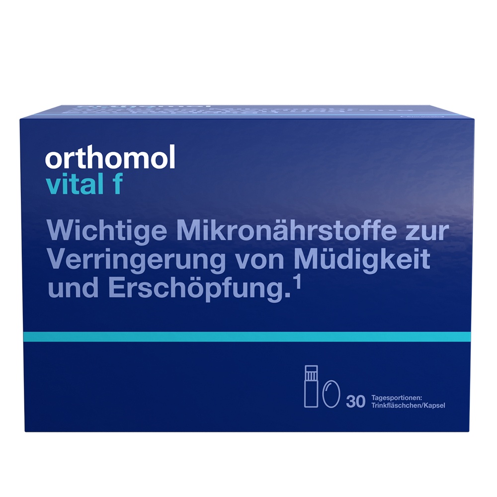 ORTHOMOL Vital F Trinkfläschchen/Kaps.Kombipack.