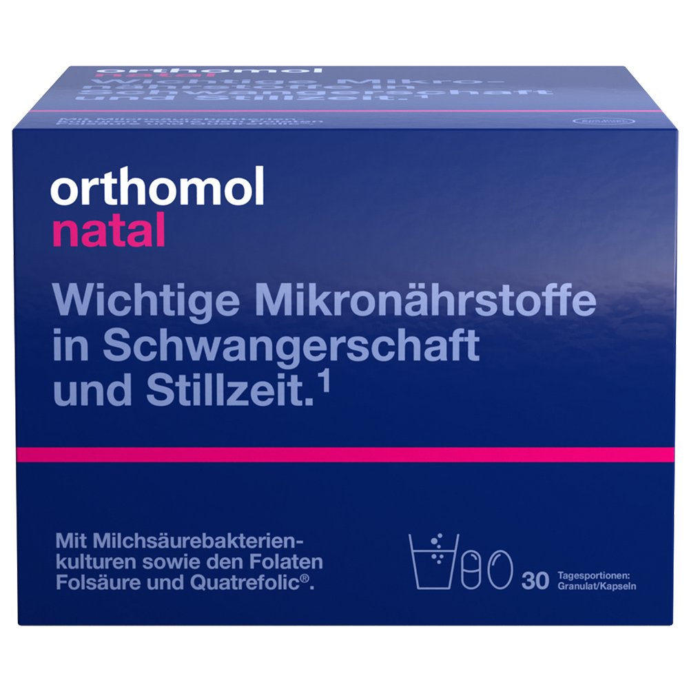 ORTHOMOL Natal Granulat/Kapseln 30 Btl.Kombipack.