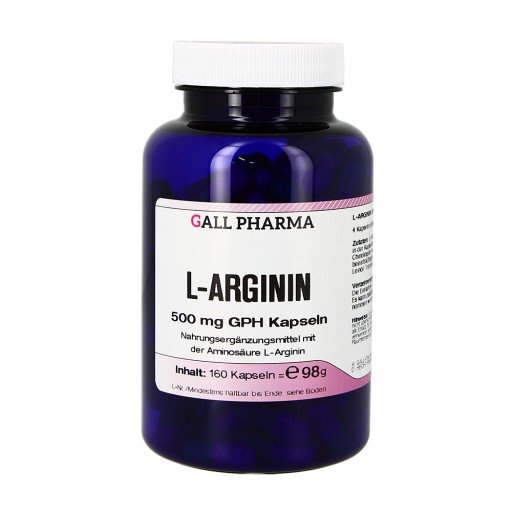 L-ARGININ 500 mg GPH Kapseln