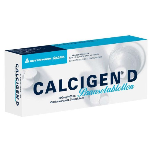 CALCIGEN D 600 mg/400 I.E. Brausetabletten