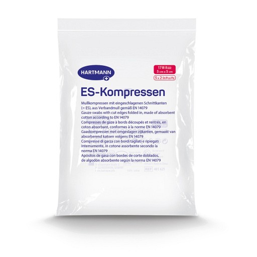 ES-KOMPRESSEN steril 5x5 cm 8fach