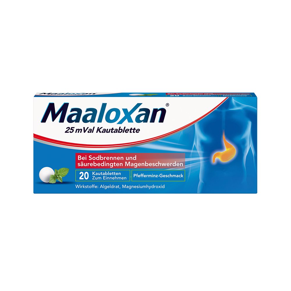 MAALOXAN 25 mVal Kautabletten