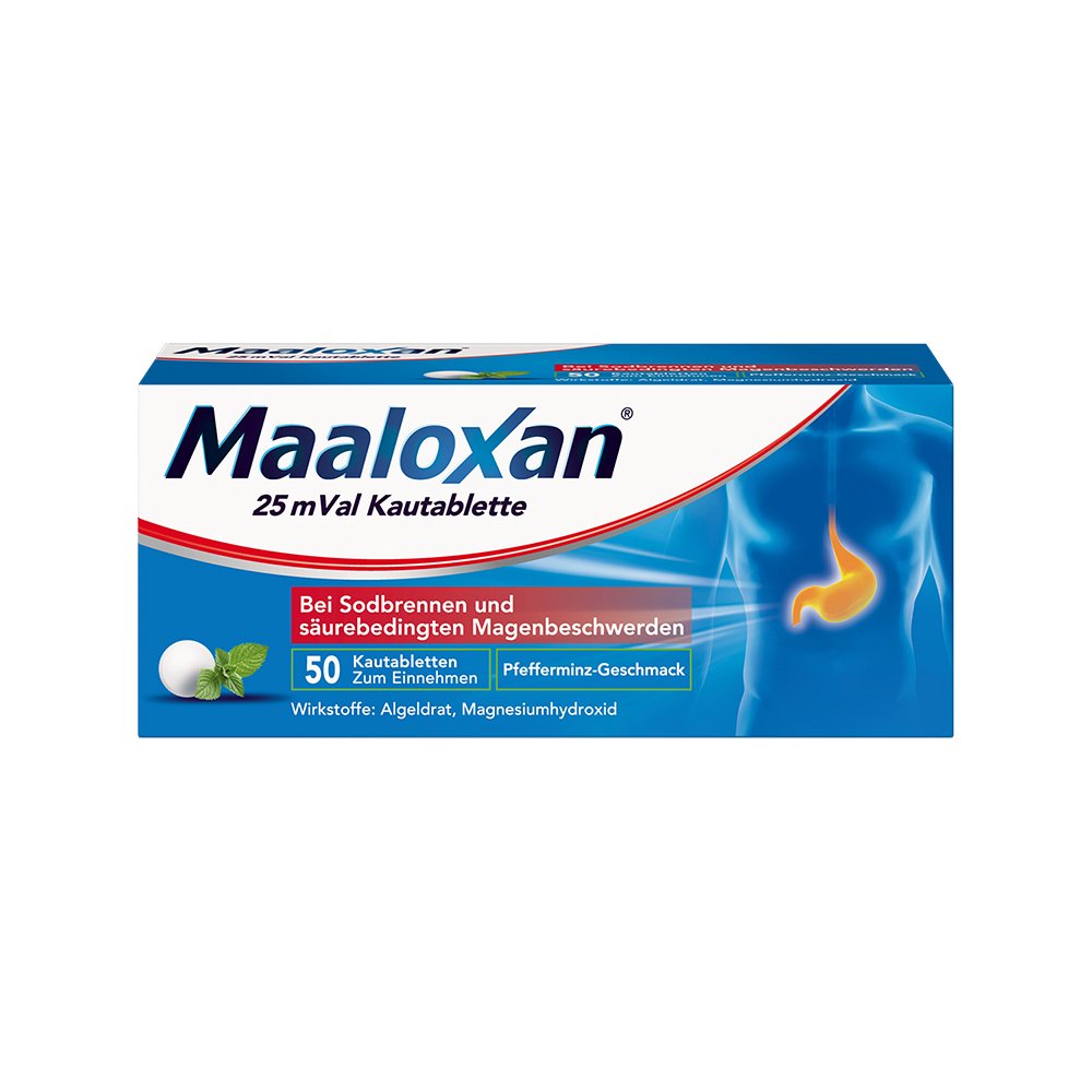 MAALOXAN 25 mVal Kautabletten