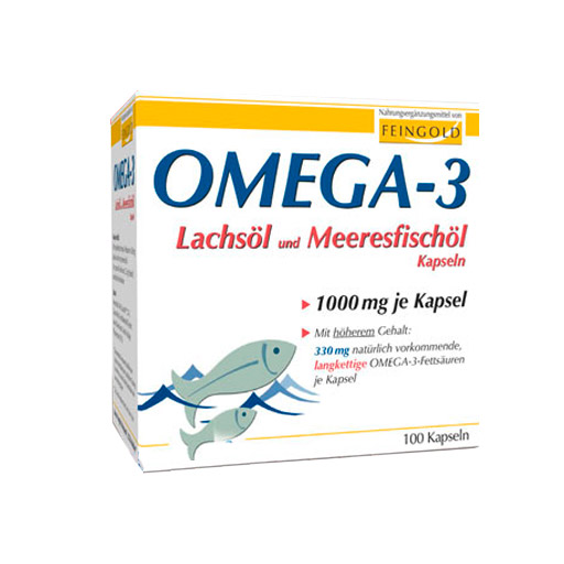 OMEGA-3 LACHSÖL und Meeresfischöl Kapseln