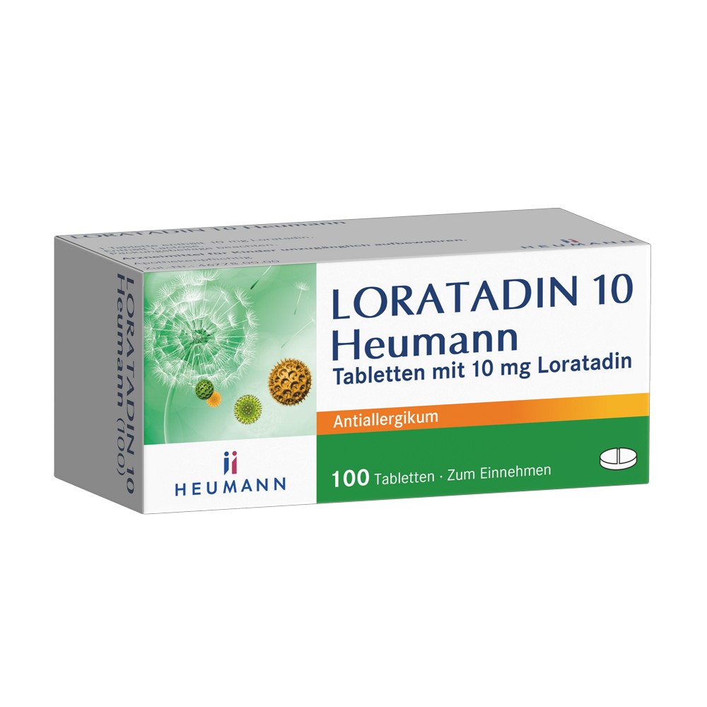 LORATADIN 10 Heumann Tabletten - 100St