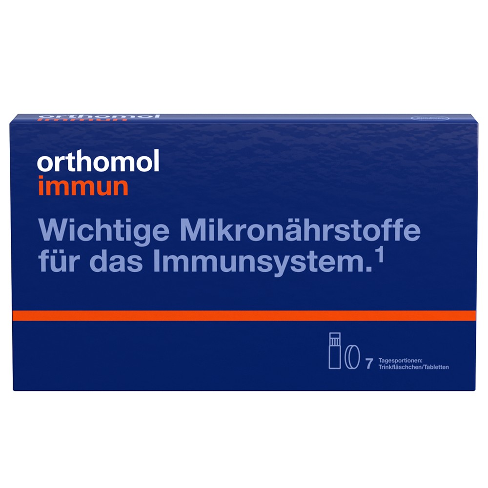 ORTHOMOL Immun Trinkfläschchen/Tabl.Kombipack.