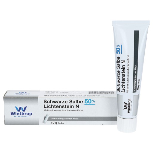 SCHWARZE SALBE 50% Lichtenstein N