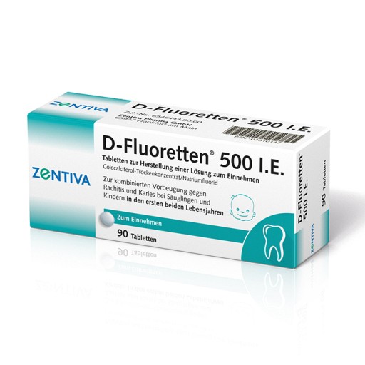 D FLUORETTEN 500 Tabletten