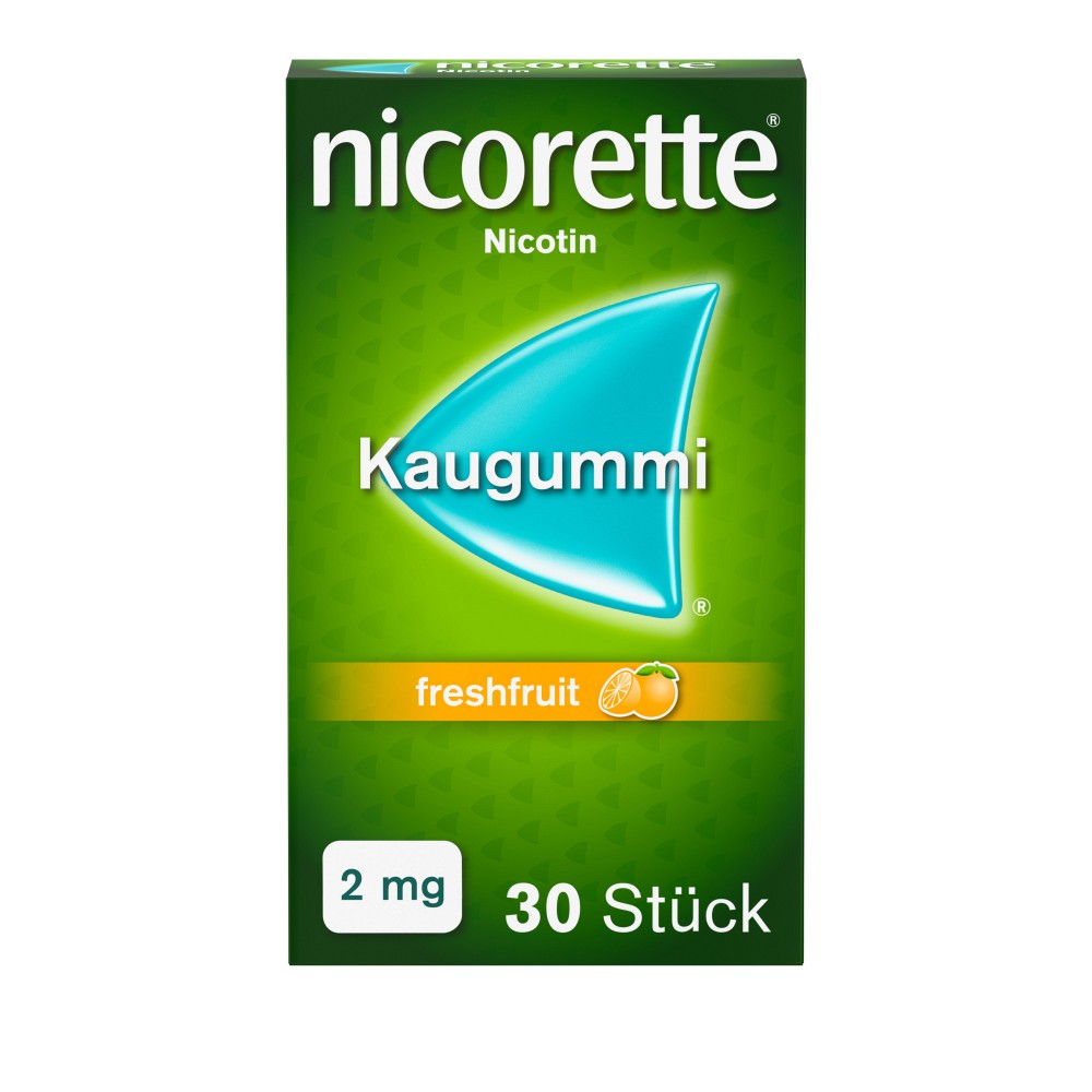 NICORETTE Kaugummi 2 mg freshfruit