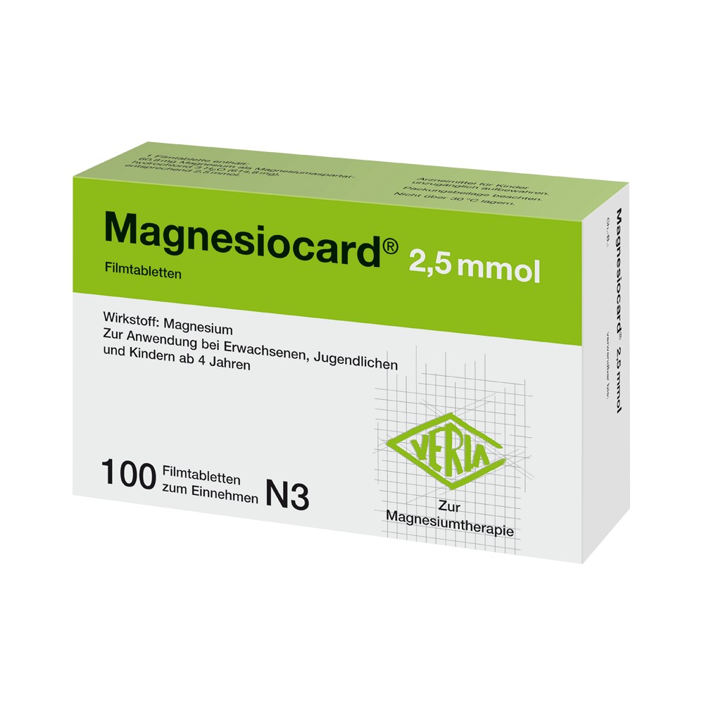 MAGNESIOCARD 2,5 mmol Filmtabletten