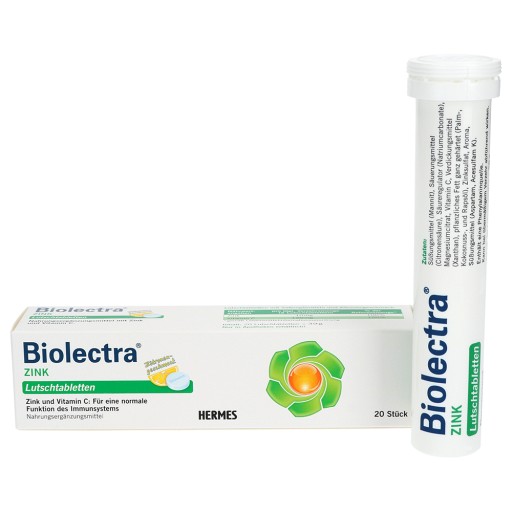 BIOLECTRA Zink Lutschtabletten