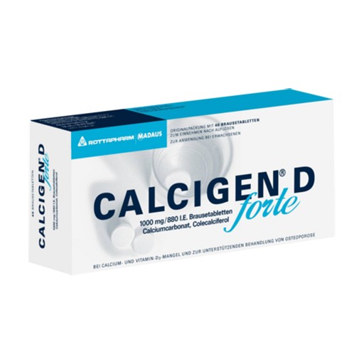 CALCIGEN D forte 1000 mg/880 I.E. Brausetabletten